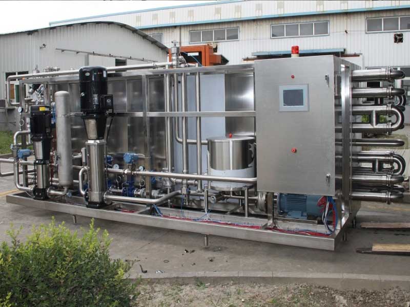 Tubular pasteurizer