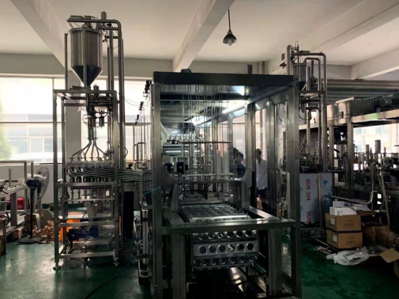 Yogurt Filling and Packing System