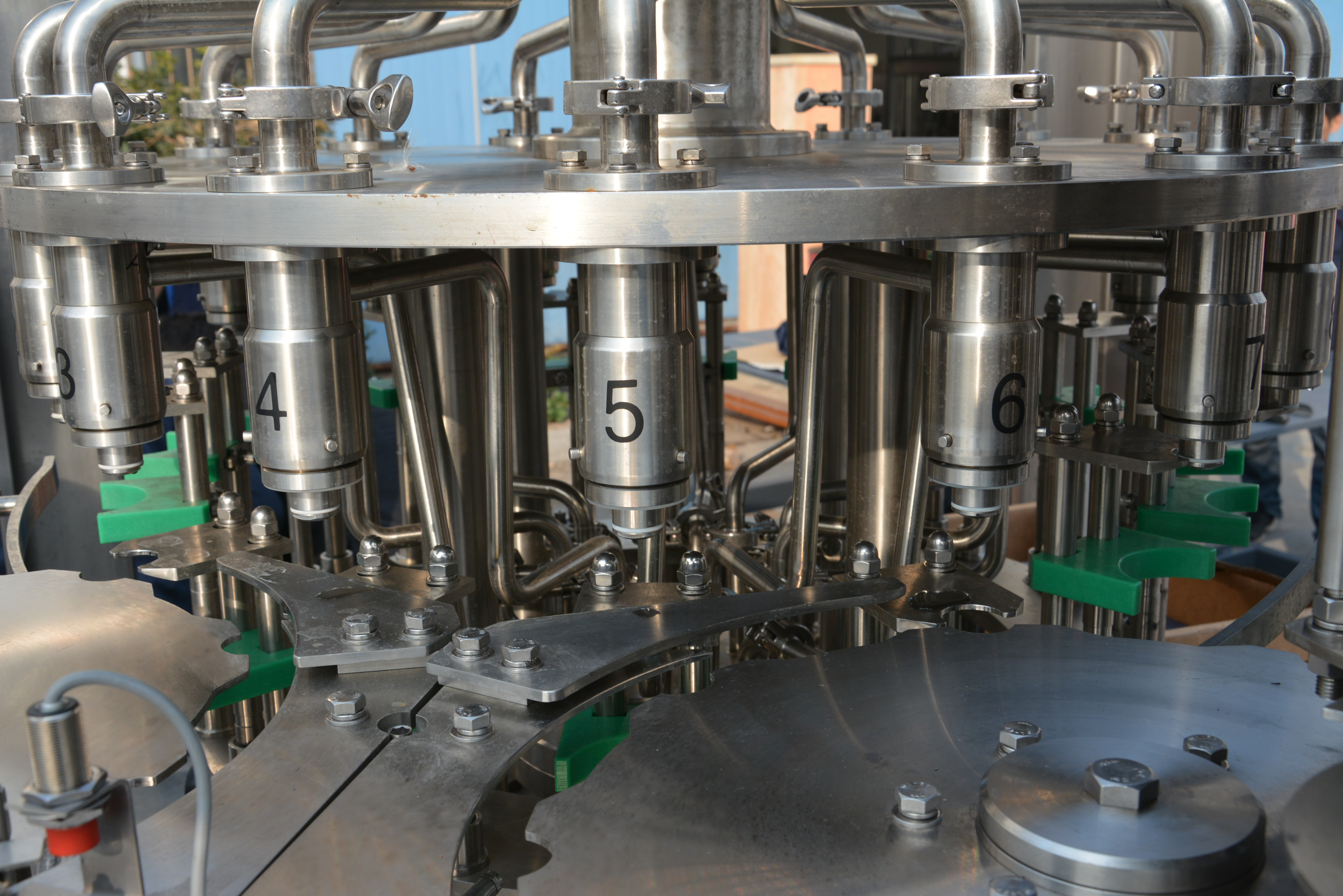 Pasteurized milk filling system