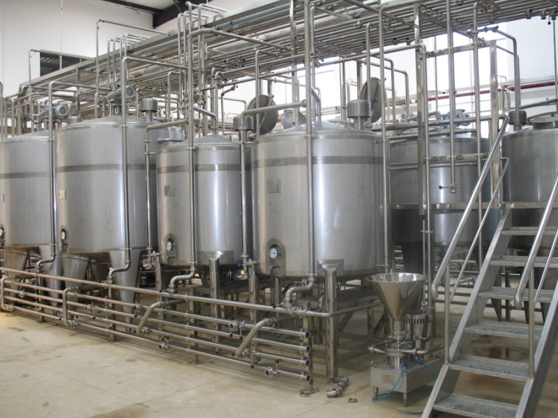 Milk Powder and Sugar Dissolving System