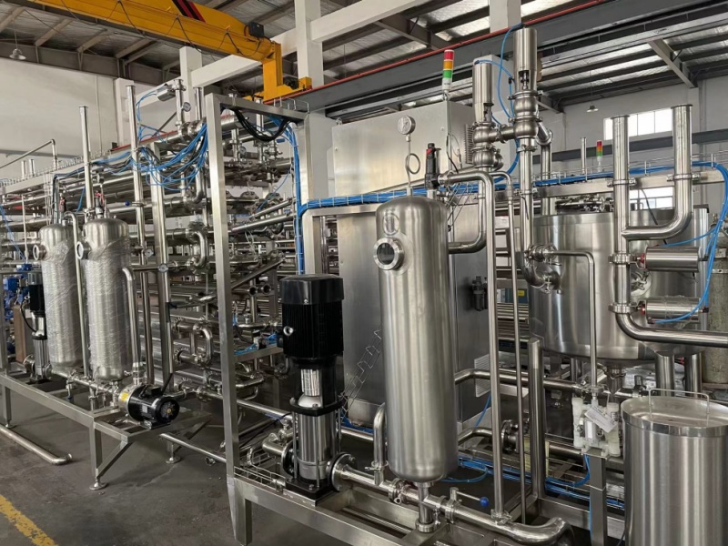 Tube in tube sterilizer